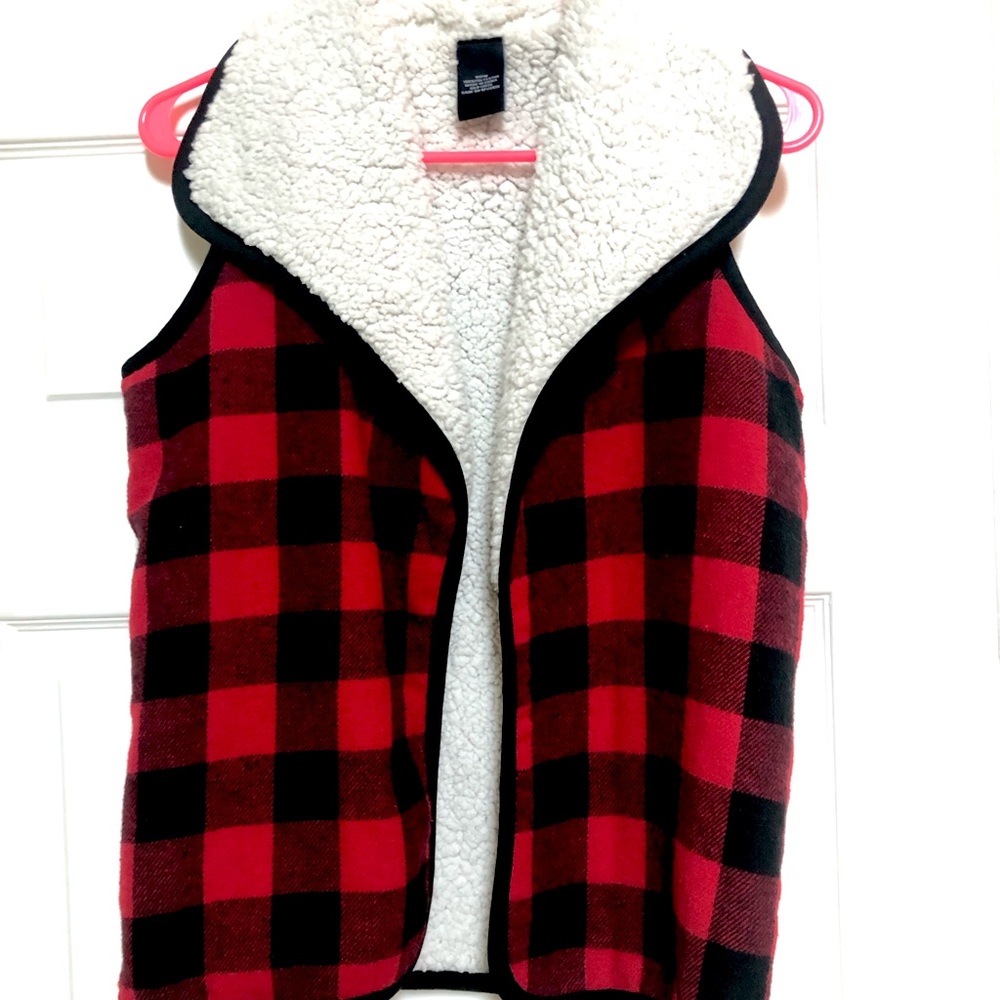 Plaid vest
